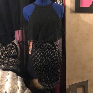 Black studded dress!